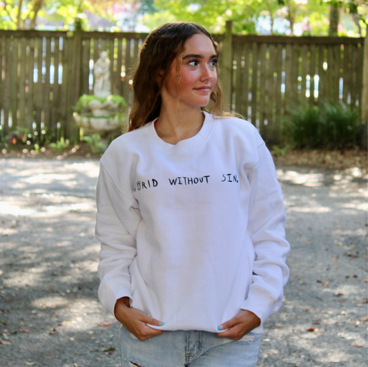 World Without Sin Sweatshirt (4 Colors)